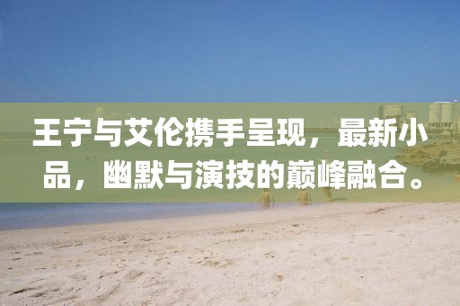 王寧與艾倫攜手呈現(xiàn)，最新小品，幽默與演技的巔峰融合。
