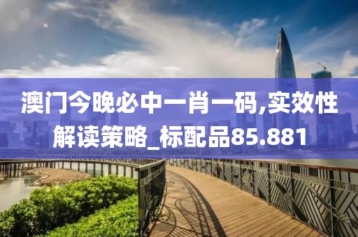 澳門今晚必中一肖一碼,實(shí)效性解讀策略_標(biāo)配品85.881