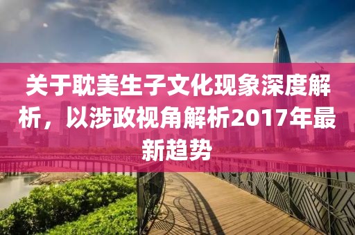 關于耽美生子文化現(xiàn)象深度解析，以涉政視角解析2017年最新趨勢