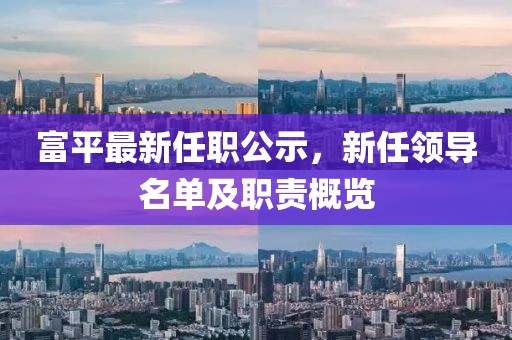 富平最新任職公示，新任領導名單及職責概覽