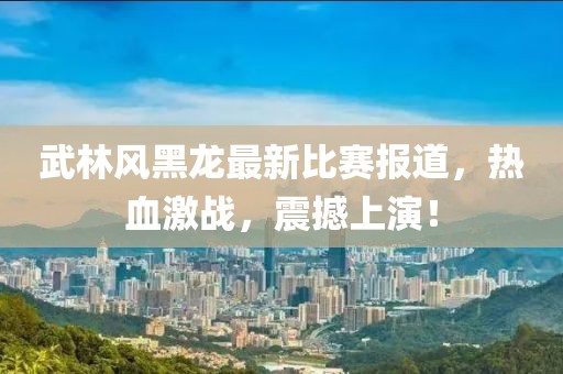 武林風(fēng)黑龍最新比賽報(bào)道，熱血激戰(zhàn)，震撼上演！