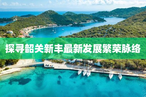 探尋韶關(guān)新豐最新發(fā)展繁榮脈絡(luò)