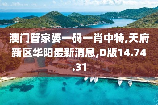 澳門管家婆一碼一肖中特,天府新區(qū)華陽最新消息,D版14.74.31