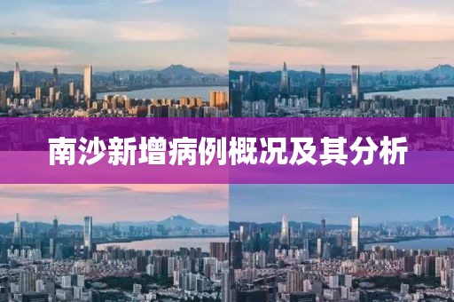 南沙新增病例概況及其分析