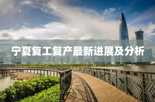 寧夏復工復產(chǎn)最新進展及分析