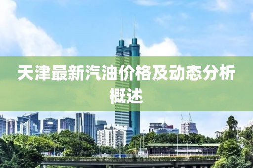天津最新汽油價(jià)格及動(dòng)態(tài)分析概述