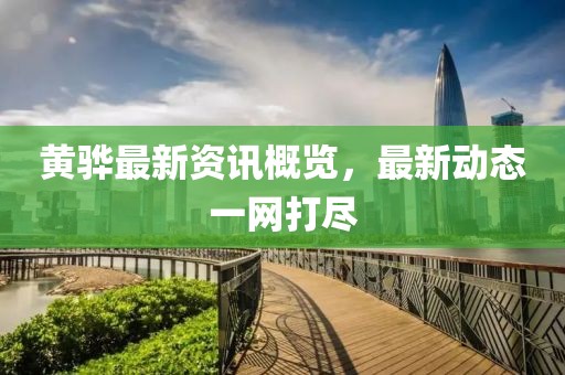 黃驊最新資訊概覽，最新動(dòng)態(tài)一網(wǎng)打盡