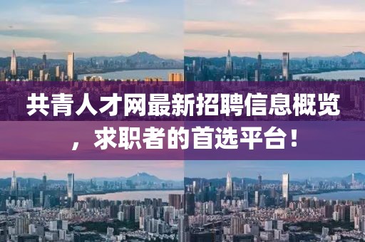 共青人才網(wǎng)最新招聘信息概覽，求職者的首選平臺！
