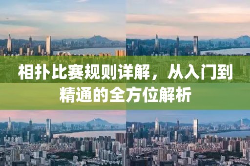 相撲比賽規(guī)則詳解，從入門到精通的全方位解析