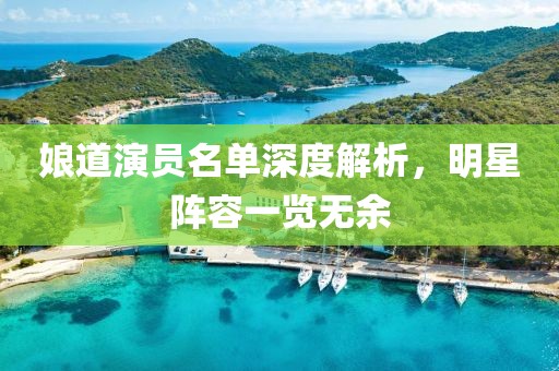 娘道演員名單深度解析，明星陣容一覽無余