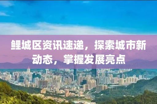 鯉城區(qū)資訊速遞，探索城市新動(dòng)態(tài)，掌握發(fā)展亮點(diǎn)