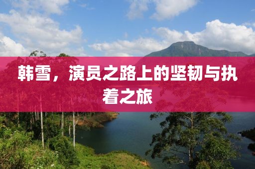 韓雪，演員之路上的堅韌與執(zhí)著之旅