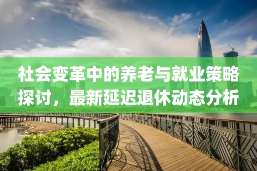 社會(huì)變革中的養(yǎng)老與就業(yè)策略探討，最新延遲退休動(dòng)態(tài)分析