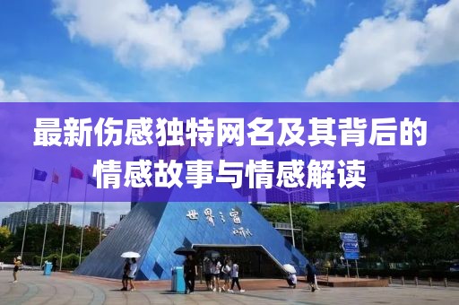 最新傷感獨特網(wǎng)名及其背后的情感故事與情感解讀