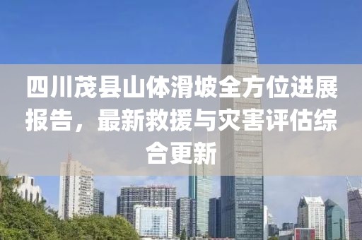 四川茂縣山體滑坡全方位進(jìn)展報告，最新救援與災(zāi)害評估綜合更新