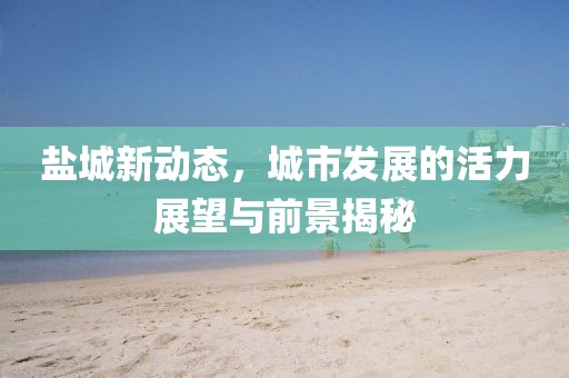 鹽城新動態(tài)，城市發(fā)展的活力展望與前景揭秘