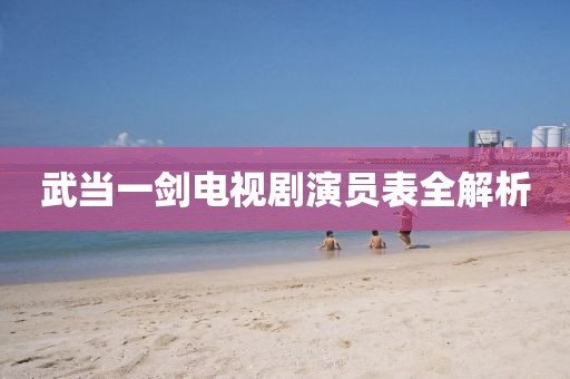 武當(dāng)一劍電視劇演員表全解析