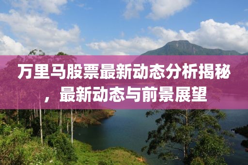 萬里馬股票最新動態(tài)分析揭秘，最新動態(tài)與前景展望