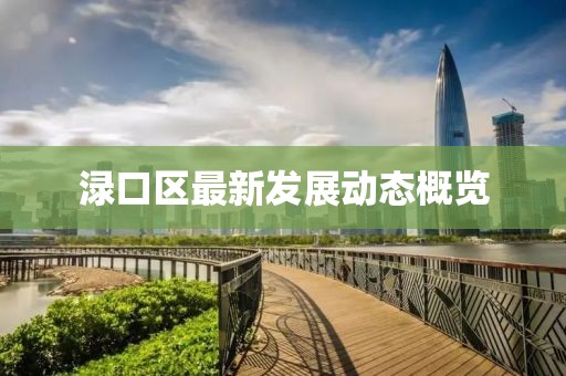 淥口區(qū)最新發(fā)展動(dòng)態(tài)概覽