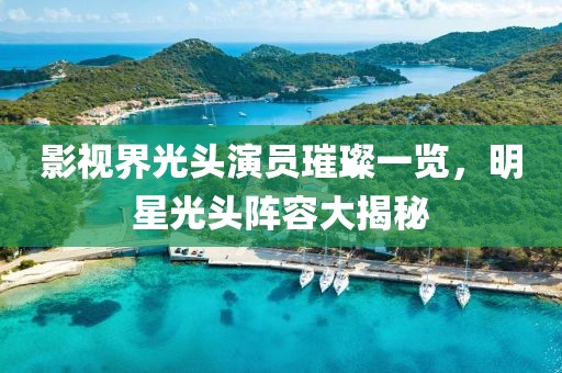 影視界光頭演員璀璨一覽，明星光頭陣容大揭秘
