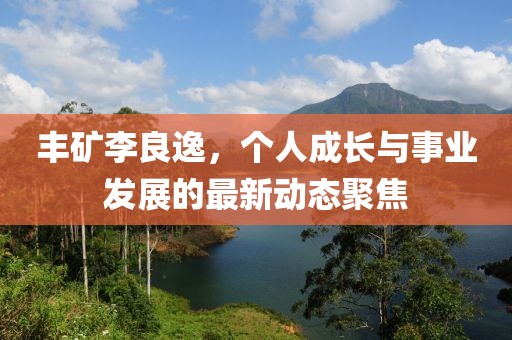 豐礦李良逸，個人成長與事業(yè)發(fā)展的最新動態(tài)聚焦