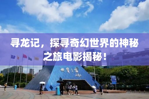 尋龍記，探尋奇幻世界的神秘之旅電影揭秘！