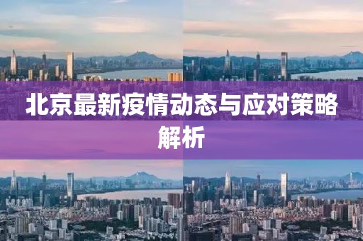 北京最新疫情動態(tài)與應(yīng)對策略解析