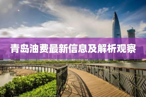 青島油費(fèi)最新信息及解析觀察