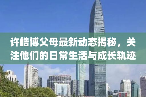 許皓博父母最新動態(tài)揭秘，關(guān)注他們的日常生活與成長軌跡