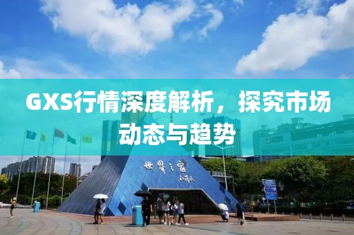 GXS行情深度解析，探究市場(chǎng)動(dòng)態(tài)與趨勢(shì)