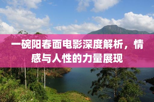 一碗陽(yáng)春面電影深度解析，情感與人性的力量展現(xiàn)