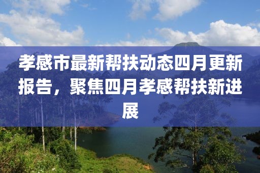 孝感市最新幫扶動態(tài)四月更新報告，聚焦四月孝感幫扶新進(jìn)展