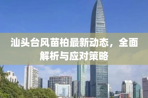 汕頭臺(tái)風(fēng)苗柏最新動(dòng)態(tài)，全面解析與應(yīng)對(duì)策略