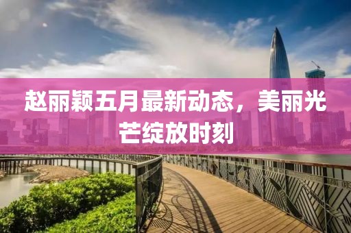 趙麗穎五月最新動態(tài)，美麗光芒綻放時刻