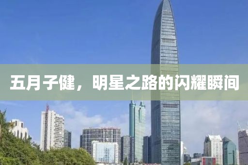 五月子健，明星之路的閃耀瞬間