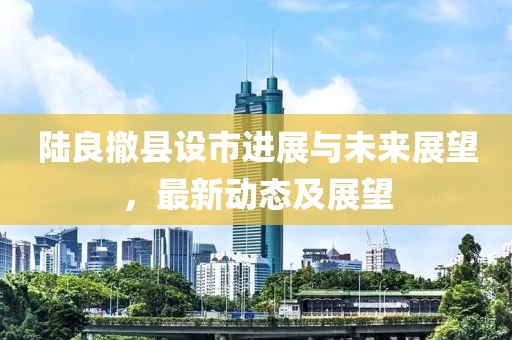 陸良撤縣設(shè)市進(jìn)展與未來展望，最新動(dòng)態(tài)及展望