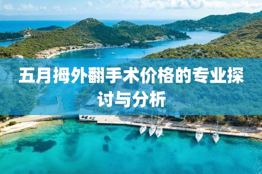 五月拇外翻手術(shù)價格的專業(yè)探討與分析