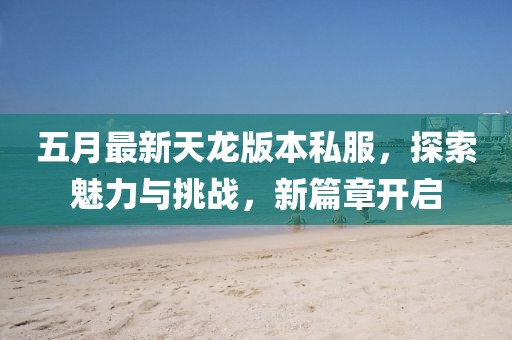 五月最新天龍版本私服，探索魅力與挑戰(zhàn)，新篇章開啟
