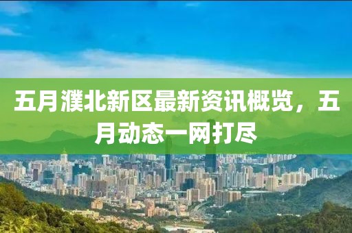 五月濮北新區(qū)最新資訊概覽，五月動態(tài)一網(wǎng)打盡