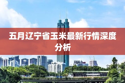 五月遼寧省玉米最新行情深度分析
