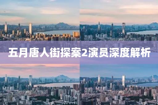 五月唐人街探案2演員深度解析