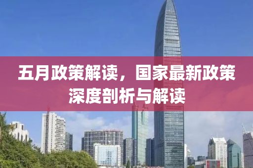 五月政策解讀，國家最新政策深度剖析與解讀