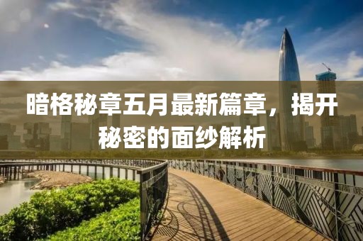 暗格秘章五月最新篇章，揭開秘密的面紗解析