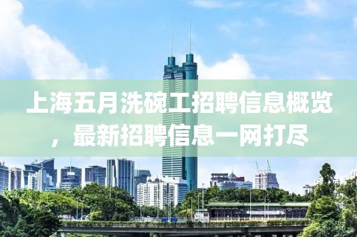 上海五月洗碗工招聘信息概覽，最新招聘信息一網(wǎng)打盡