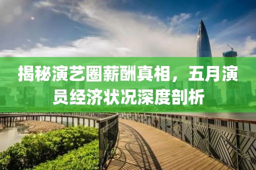 揭秘演藝圈薪酬真相，五月演員經(jīng)濟(jì)狀況深度剖析