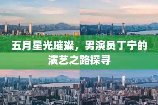 五月星光璀璨，男演員丁寧的演藝之路探尋