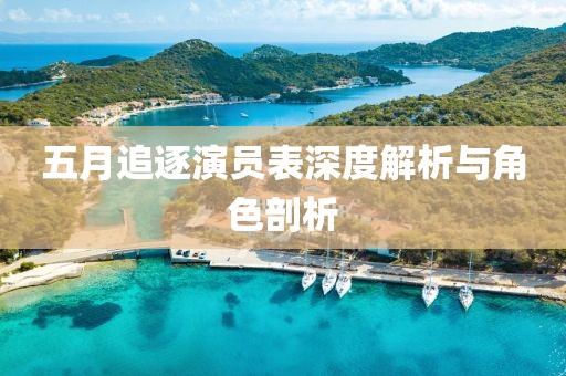 五月追逐演員表深度解析與角色剖析