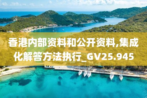 香港內(nèi)部資料和公開資料,集成化解答方法執(zhí)行_GV25.945