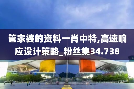 管家婆的資料一肖中特,高速響應(yīng)設(shè)計(jì)策略_粉絲集34.738