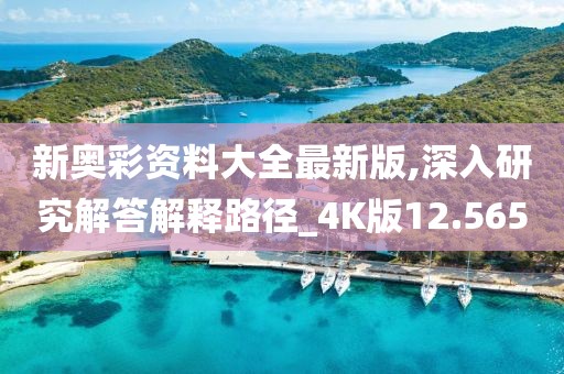 新奧彩資料大全最新版,深入研究解答解釋路徑_4K版12.565